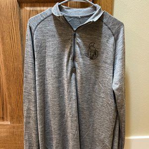 Ottawa Senators Lululemon silver quarter zip - Size L